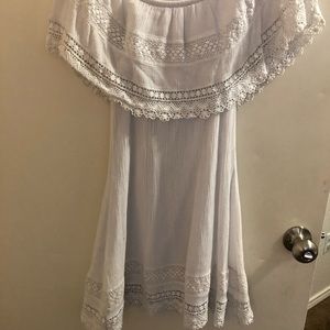 Off the shoulder dress